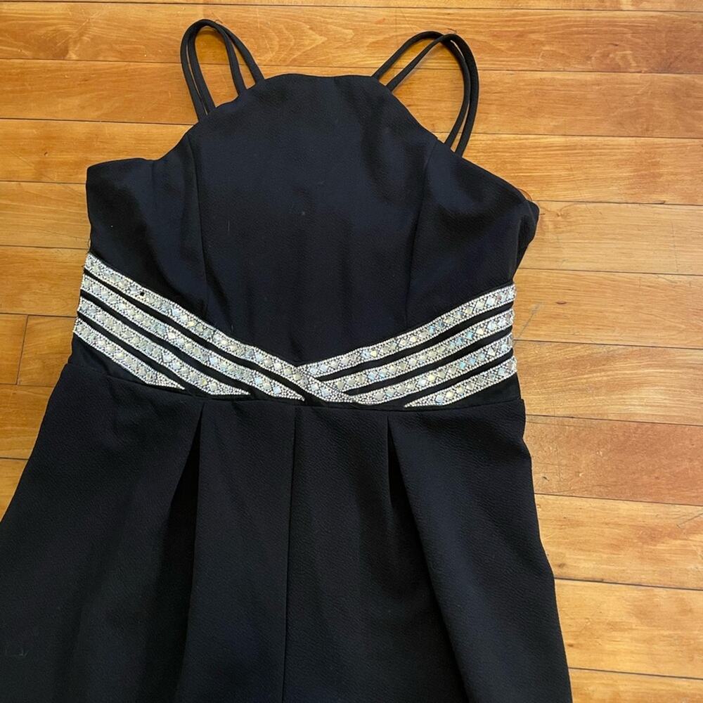 Emerald Sundae Black Jumpsuit - Picture 2 of 6